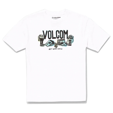 Volcom T-shirt Jr. Siebenwuzhere White